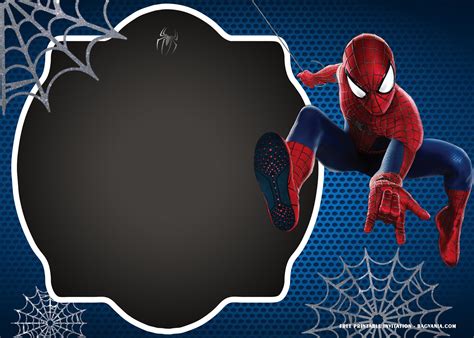 Spiderman Templates Free Download